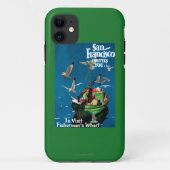 サンフランシスコのCaliforniaFishermanの波止場 Case-Mate iPhoneケース (裏面)