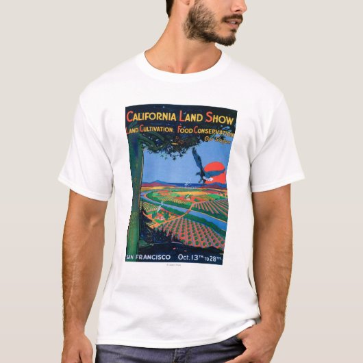 サンフランシスコのCaliforniaLandショー Tシャツ (正面)