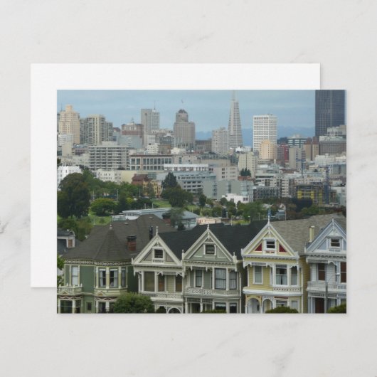 サンフランシスコはがきロウシティシーン写真 (正面/裏面)