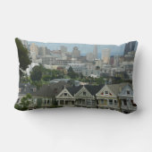 サンフランシスコはがきロウシティシーン写真 ランバークッション (裏面)