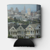 サンフランシスコはがきロウシティシーン写真 缶クーラー (裏面)