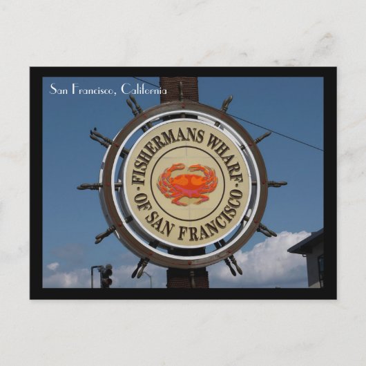 サンフランシスコはがき ポストカード (正面)