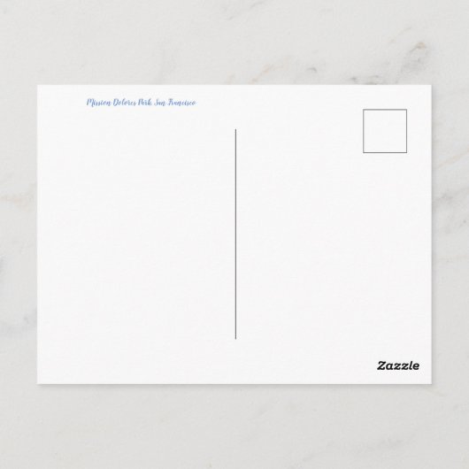 サンフランシスコはがき ポストカード (裏面)