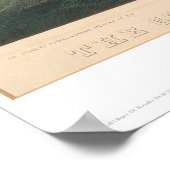 サンフランシスコへのゴールデンゲート入り口(0642A) ポスター (角)