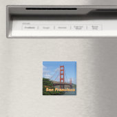 サンフランシスコへようこそ – ゴールデンゲートブリッジ マグネット (インサイチュ (食洗機))