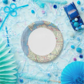 サンフランシスコアンドミニシャル ペーパープレート (パーティー)