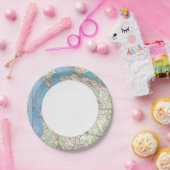 サンフランシスコアンドミニシャル ペーパープレート (パーティー)