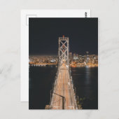 サンフランシスコオークランドベイブリッジポストカード ポストカード (正面/裏面)