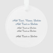 サンフランシスコオーナメント オーナメント (裏面)