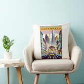 サンフランシスコカリフォルニアアールデコ クッション (椅子)