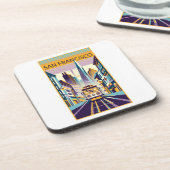 サンフランシスコカリフォルニアアールデコ コースター (左側)