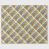 サンフランシスコカリフォルニアカリフォルニア古い旅行記念品 ラッピングペーパー (フラット)