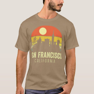 サンフランシスコカリフォルニアヴィンテージサンセット Tシャツ
