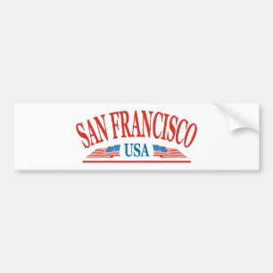サンフランシスコカリフォルニア米国 バンパーステッカー