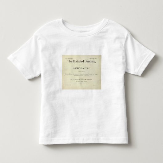サンフランシスコカリフォルニア トドラーTシャツ (正面)