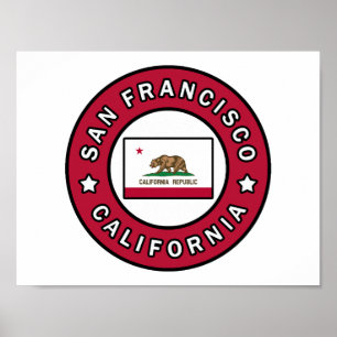 サンフランシスコカリフォルニア ポスター