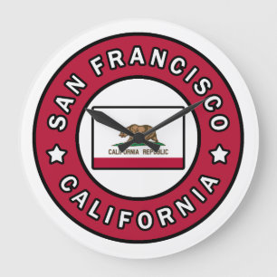 サンフランシスコカリフォルニア ラージ壁時計