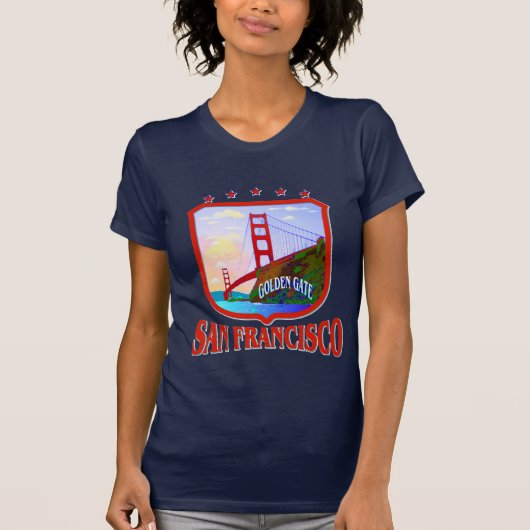 サンフランシスコカリフォルニア Tシャツ (正面)