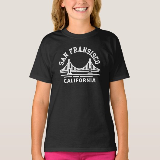 サンフランシスコカリフォルニア Tシャツ (正面)