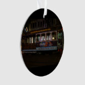 サンフランシスコケーブルカーオーナメント オーナメント (正面)