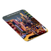 サンフランシスコケーブルカーレトロヴィンテージトラベル マグネット (右側)