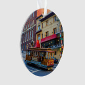 サンフランシスコケーブルカー#5オーナメント オーナメント (正面)