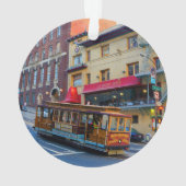 サンフランシスコケーブルカー#5オーナメント オーナメント (裏面)