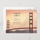 サンフランシスコゴールデンゲートウェディング 案内ポストカード (正面/裏面)