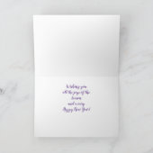 サンフランシスコゴールデンゲートブリッジホリデーカード シーズンカード (内部)