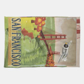 サンフランシスコゴールデンゲートブリッジ キッチンタオル (横)