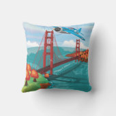 サンフランシスコゴールデンゲートブリッジ クッション (裏面)