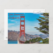 サンフランシスコゴールデンゲートブリッジ ポストカード (正面/裏面)