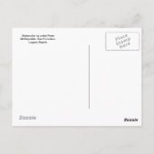 サンフランシスコゴールデンゲートブリッジ ポストカード (裏面)