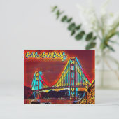 サンフランシスコゴールデンゲートブリッジ ポストカード (スタンド正面)