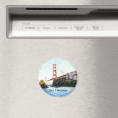 サンフランシスコゴールデンゲートブリッジ マグネット (インサイチュ (食洗機))