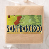 サンフランシスコゴールデンゲートブリッジ ラベル (インサイチュ)