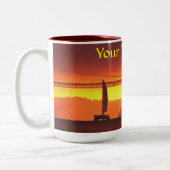 サンフランシスコサンセット1124 ツートーンマグカップ (左)