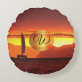 サンフランシスコサンセット1124 ラウンドクッション (正面)