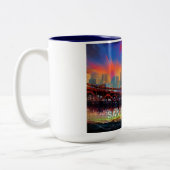 サンフランシスコシティバイザベイ ツートーンマグカップ (左)