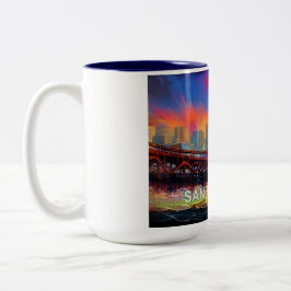 サンフランシスコシティバイザベイ ツートーンマグカップ