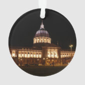 サンフランシスコシティホール#3-1オーナメント オーナメント (裏面)