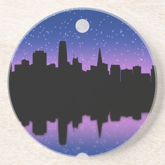 サンフランシスコスカイラインスケッチ#1コースター コースター (正面)