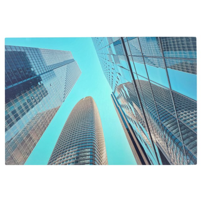 サンフランシスコスカイライン メタルプリント (正面)