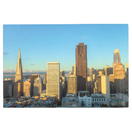 サンフランシスコスカイライン メタルプリント