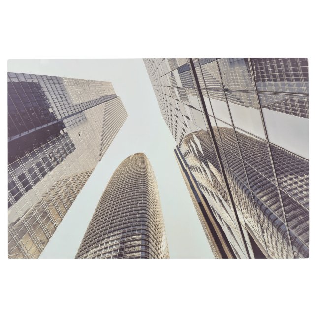 サンフランシスコスカイライン メタルプリント (正面)