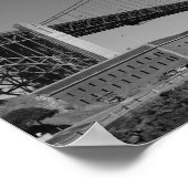 サンフランシスコスカイライン | SFグローデンゲートブリッジ ポスター (角)