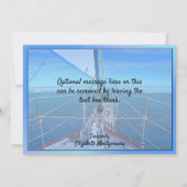 サンフランシスコセーリングサンキュー0869 サンキューカード (裏面)