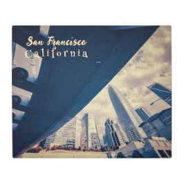 サンフランシスコダウンタウン メタルプリント