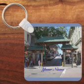 サンフランシスコチャイナタウンゲートキーチェーン キーホルダー (正面)