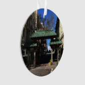 サンフランシスコチャイナタウンゲート#3オーナメント オーナメント (正面)